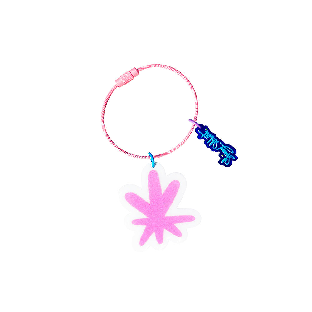 Astérisko Pastel Pink Little Keychain