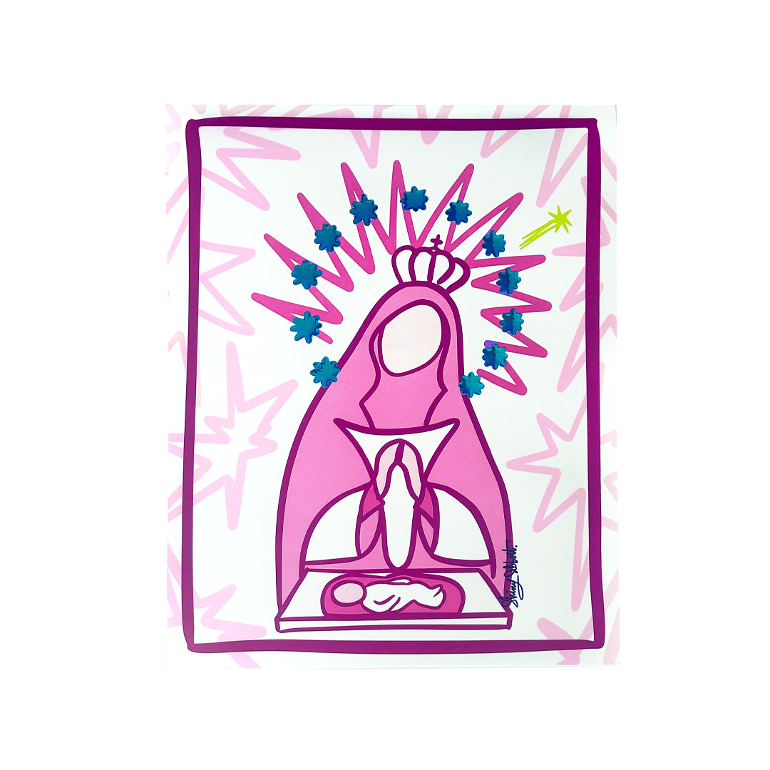 Ilustración Print Mixta: "VIALT" Print