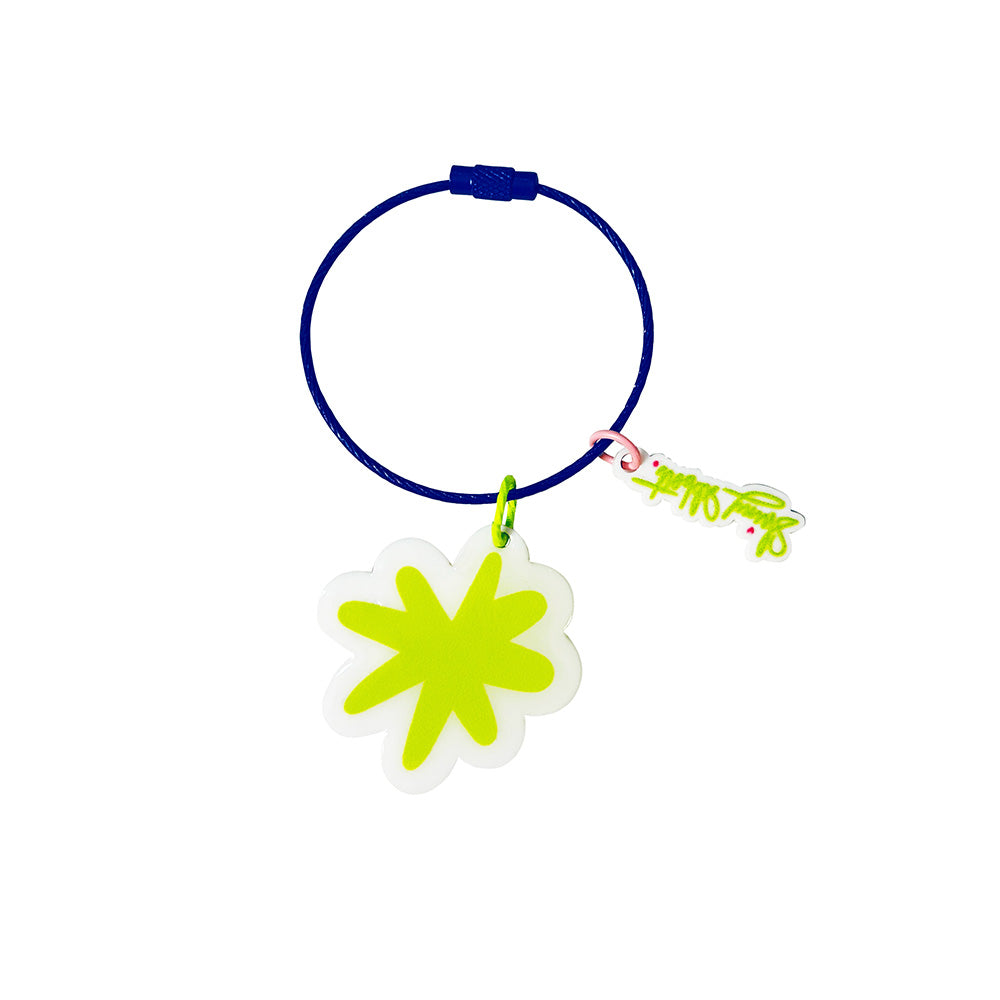 Astérisko Green-Yellow Little Keychain