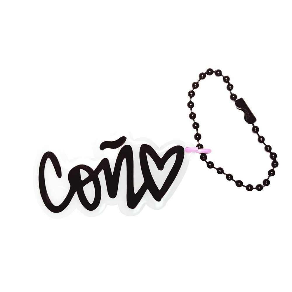 Black & White Con♥ Little Keychain Charm