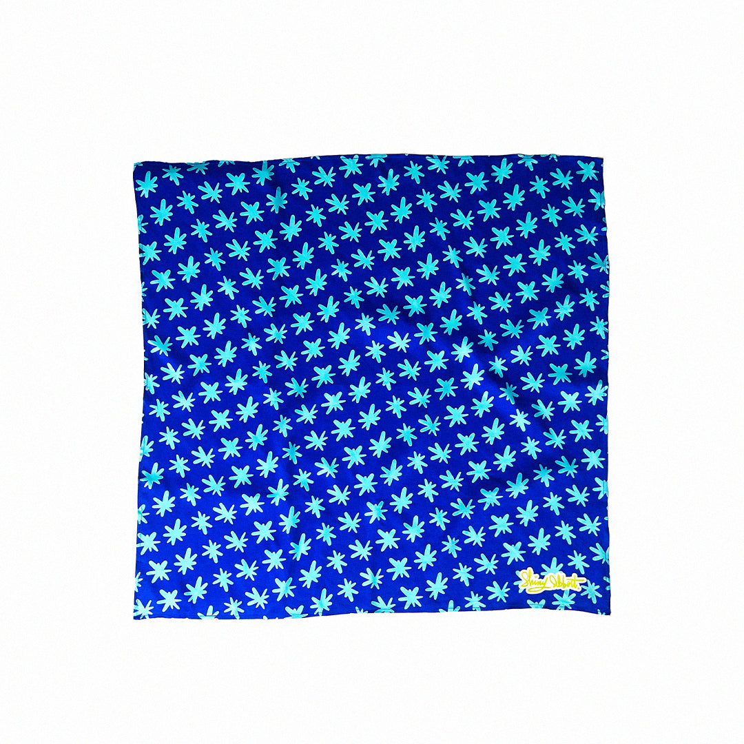 [PRE-ORDER] Astérisko Blue + Pastel Blue Square Scarf Bandana