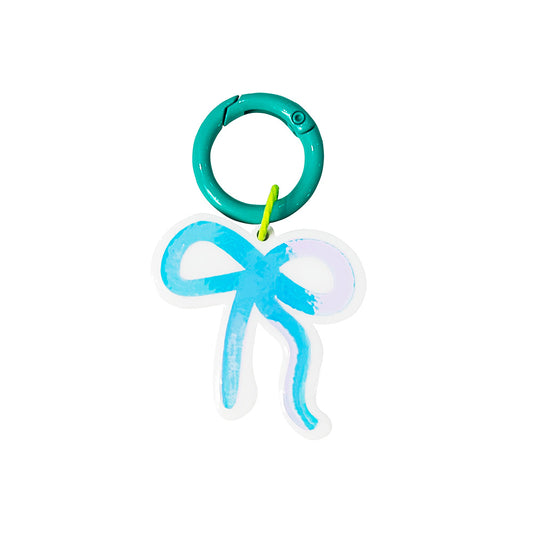 BOH I Blue Holographic Little Keychain