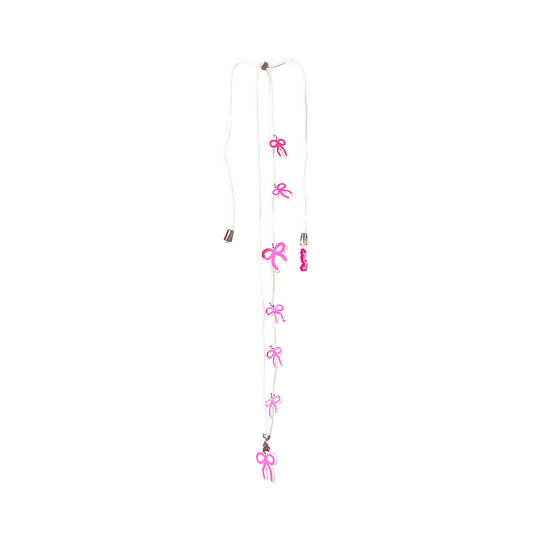 White & Pink BOHs Phone Lanyard