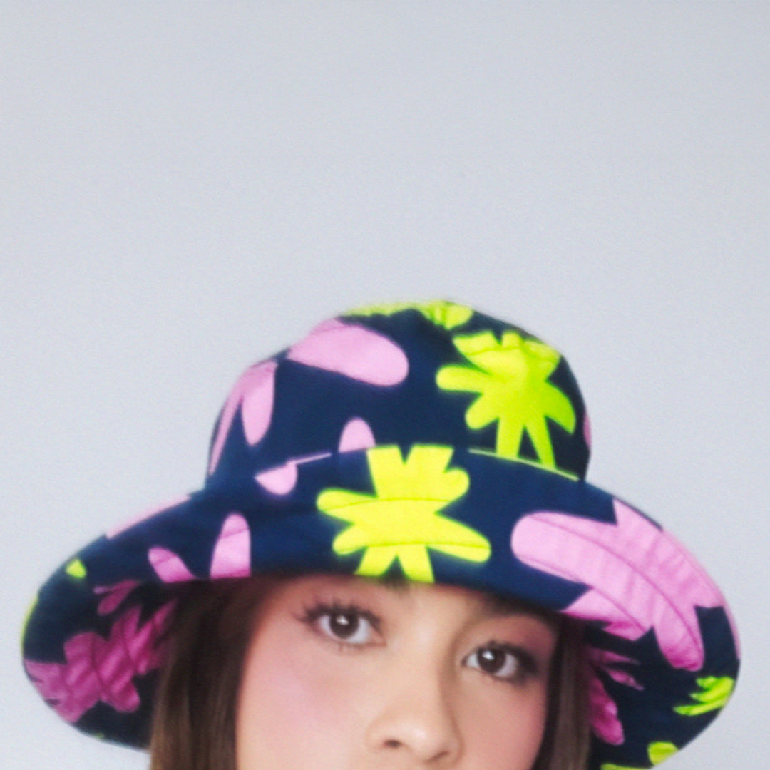 [PRE-ORDER] Astérisko Navy Oversized Bucket Hat