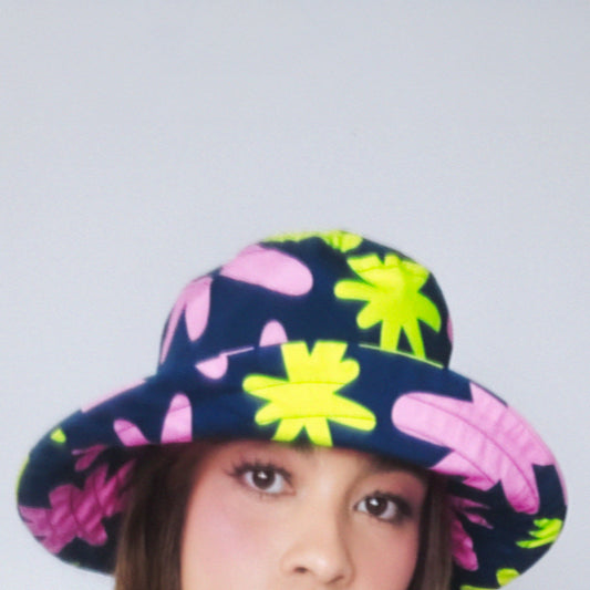 [MTO] Astérisko Navy Oversized Bucket Hat